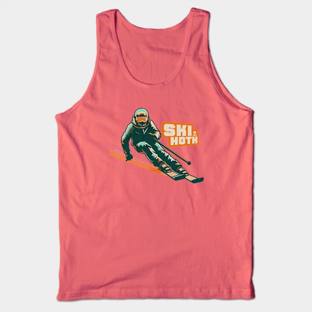 Ski Hoth Tank Top by Nostalgia Avenue